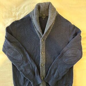 JCREW Navy Slim Shawl Cardigan